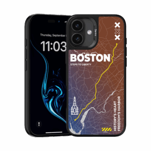 Benks Dynamic City Boston Case for Iphone 16
