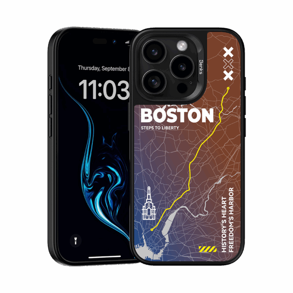 Benks Dynamic City Boston Case for Iphone 16 Pro