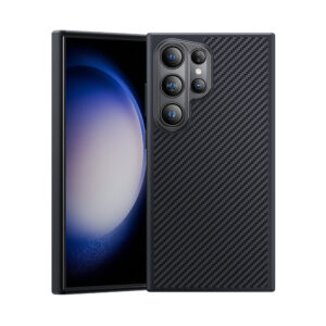 Benks Montage Magnetic Armor Pro Kevlar Case Metal Frame 600D+1500D for Samsung Galaxy S24 Ultra black