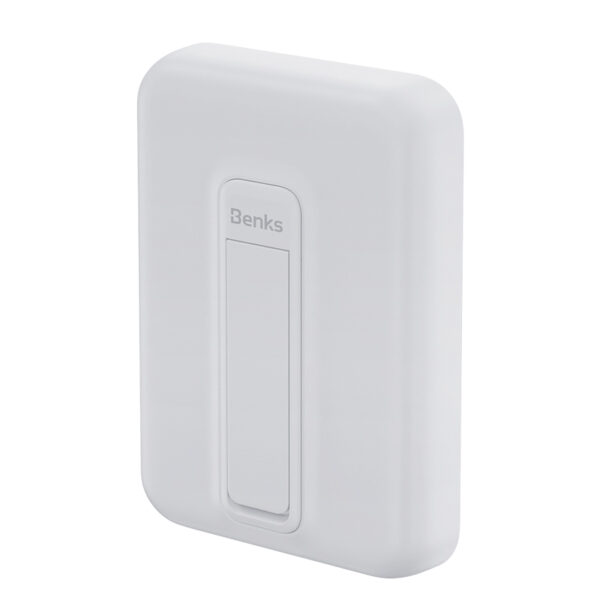Benks Power bank 6000mAh MP09 - Type C - magnetic with induction charging white