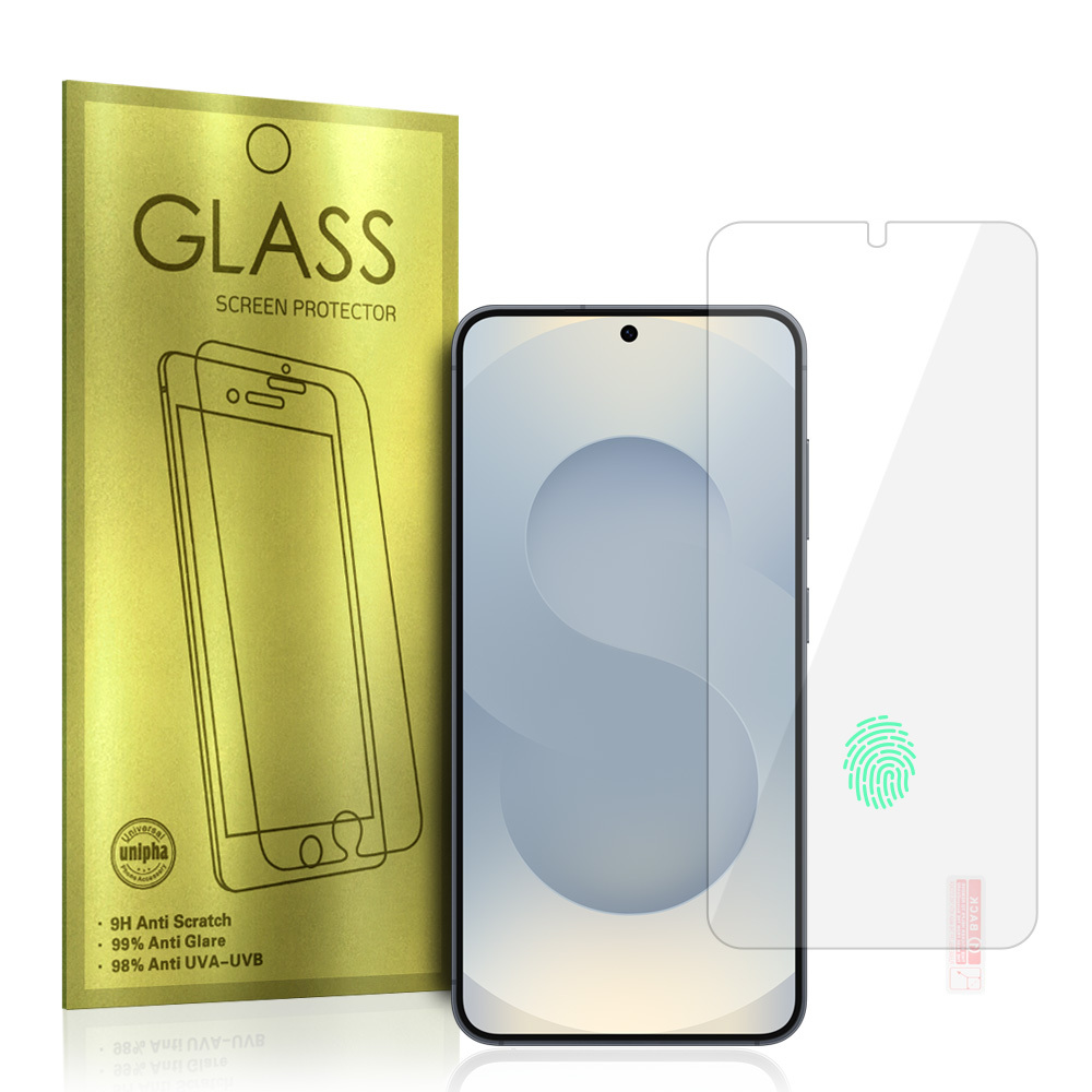Tempered Glass Gold for SAMSUNG GALAXY S24/S25 (with fingerprint unlock)