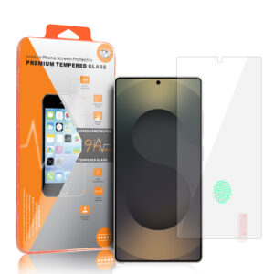 Tempered Glass Orange for SAMSUNG GALAXY S25 ULTRA (with fingerprint unlock)