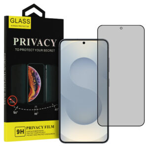 Tempered Glass Privacy Glass for SAMSUNG GALAXY S25 BLACK