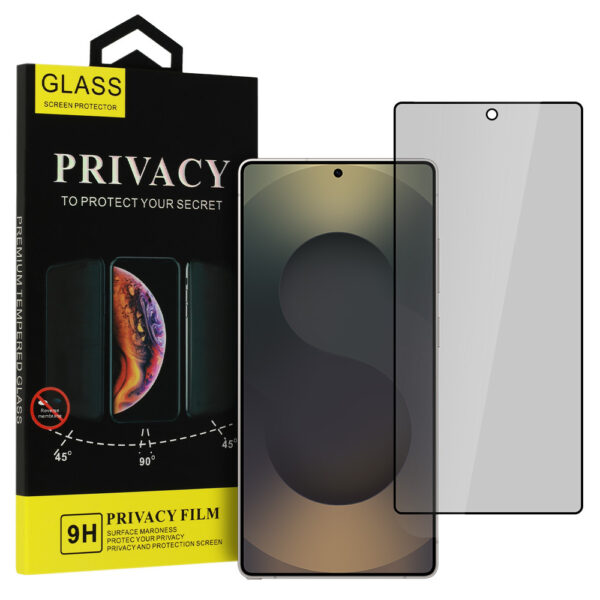 Tempered Glass Privacy Glass for SAMSUNG GALAXY S25 ULTRA BLACK
