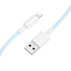 Borofone Cable BX117 Source - USB to Lightning - 2,4A 1 metre blue