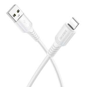 Borofone Cable BX116 Certain - USB to Lightning - 2,4A 1 metre white