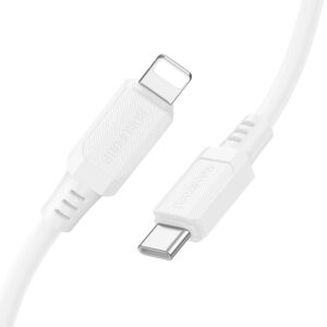 Borofone Cable BX115 Lotto - Type C to Lightning - PD 27W 1 metre white