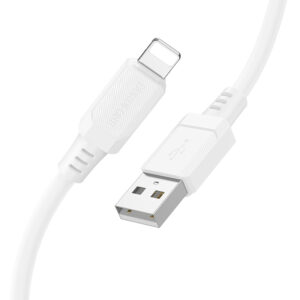 Borofone Cable BX115 Lotto - USB to Lightning - 2,4A 1 metre white