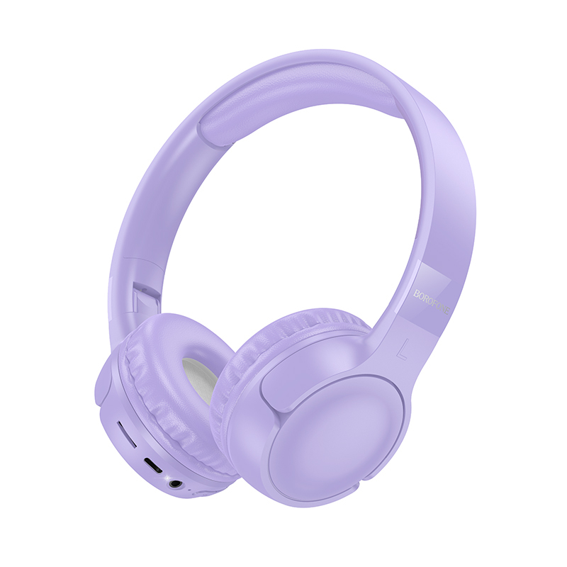 Borofone Headphones BO32 Show bluetooth purple