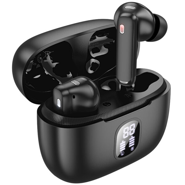 Borofone TWS Bluetooth Earphones FQ7 Treasure ANC+ENC black