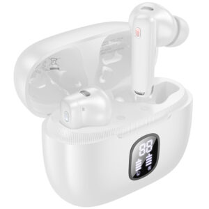 Borofone TWS Bluetooth Earphones FQ7 Treasure ANC+ENC white