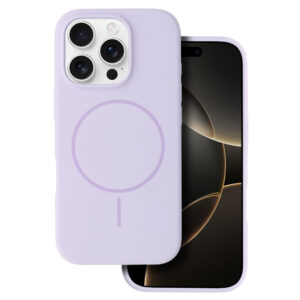 Magsafe Slim Silicone for Iphone 14 purple