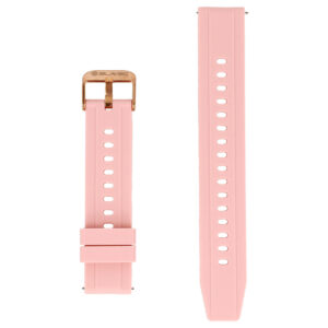 Blavec Universal watch band for W-17 Amber 18mm silicone pink