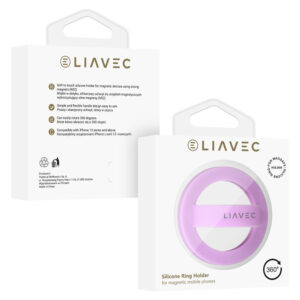 Liavec Ring Magsafe light purple