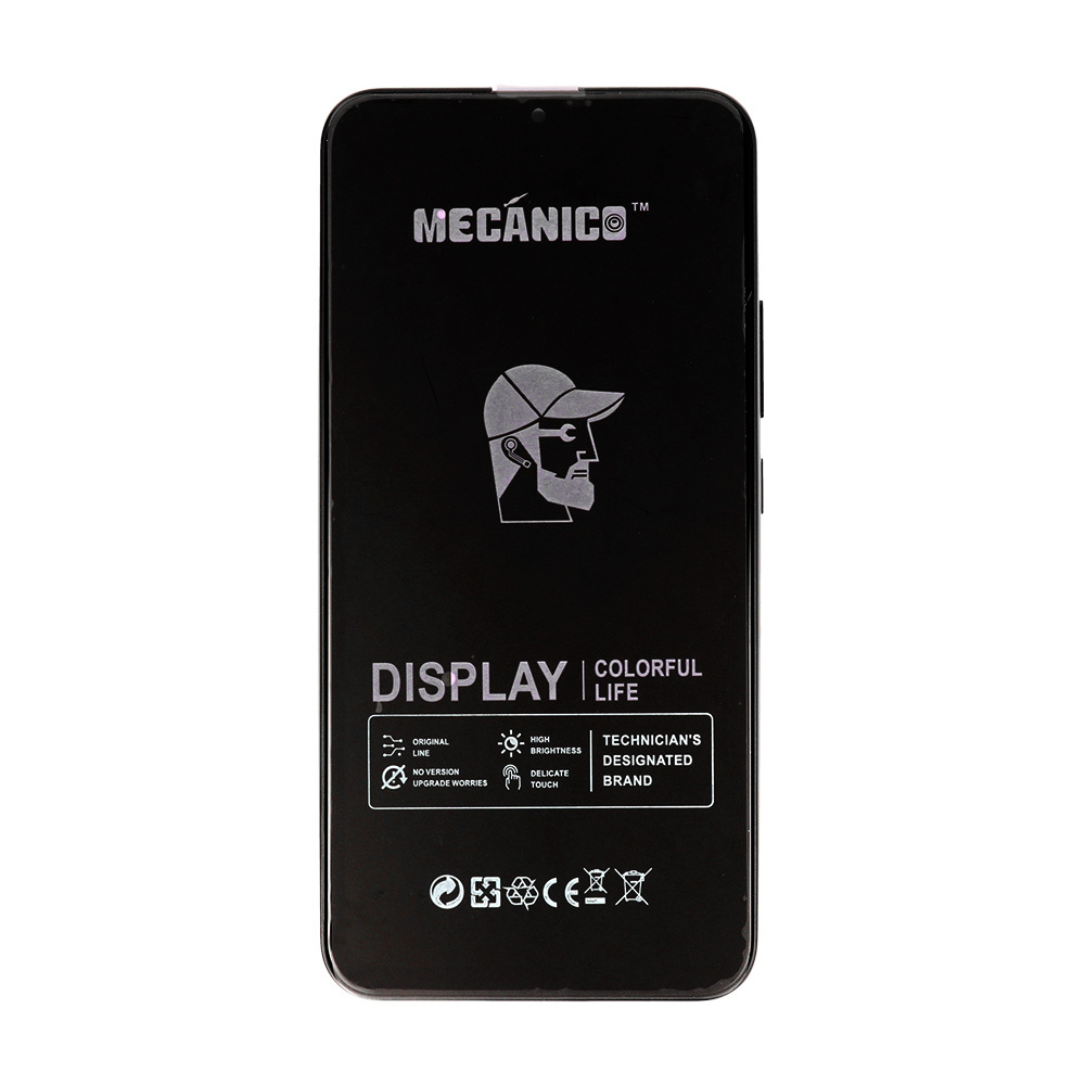 Mecanico LCD Screen T2O for Samsung Galaxy A34 5G black with frame