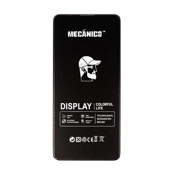 Mecanico LCD Screen T2O for Samsung Galaxy A71 4G black with frame