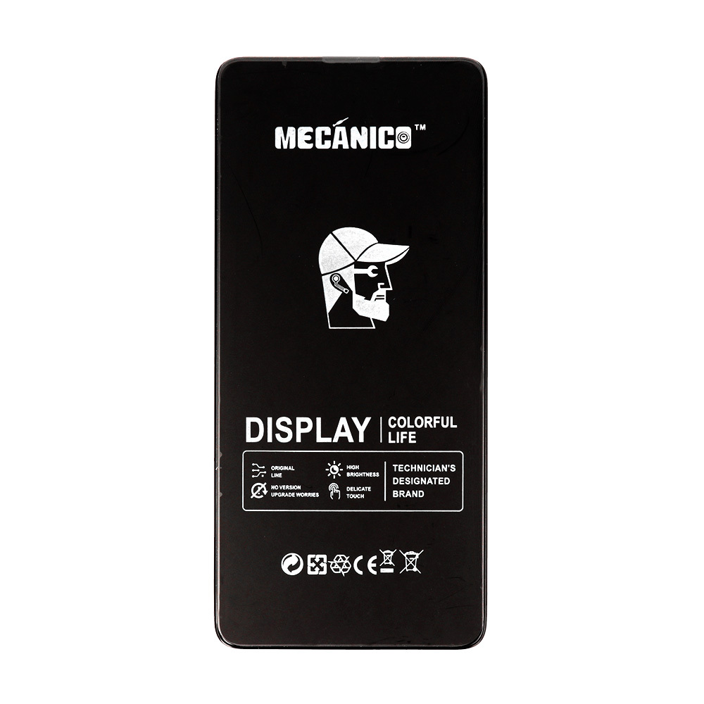 Mecanico LCD Screen T2O for Samsung Galaxy A71 4G black with frame
