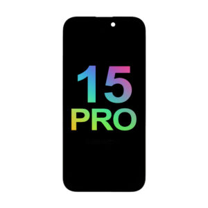 Mecanico Soft OLED Screen Incell for Iphone 15 Pro black with frame (Support IC Transplant)