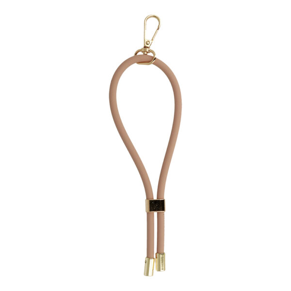 Phone pendant GSN-1 short silicone beige