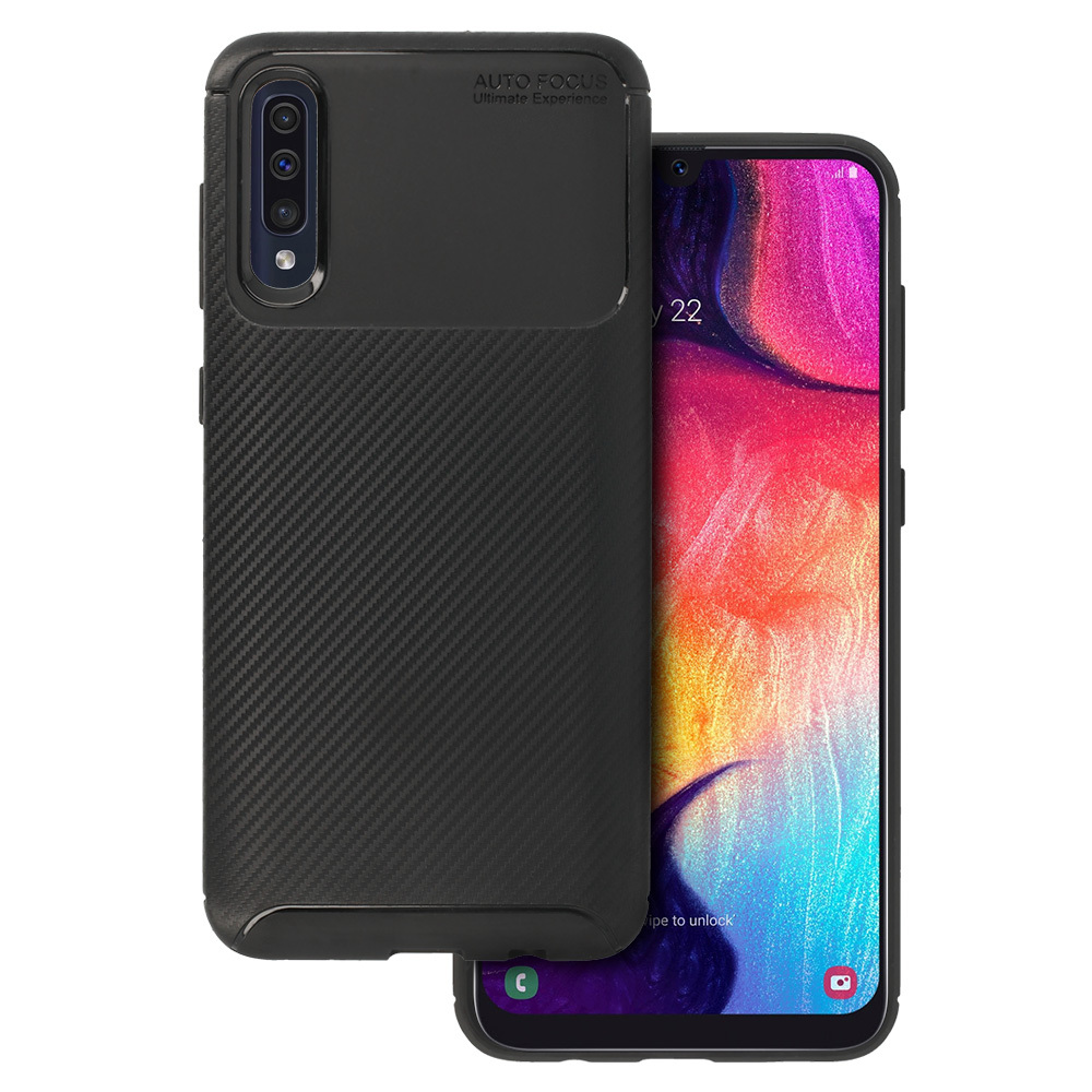 Tel Protect Carbon Elite for Samsung Galaxy A50 Black