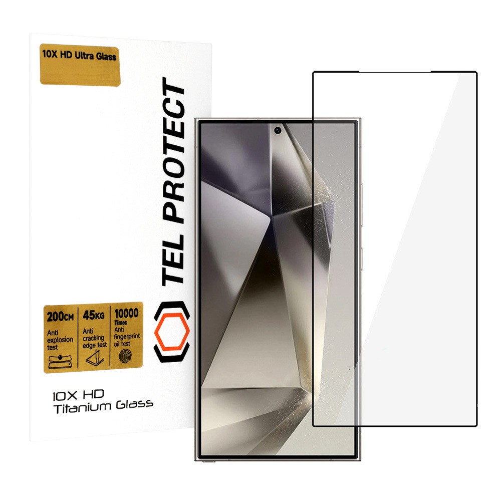 Tempered glass Tel Protect 10X HD Titanium for Samsung Galaxy S24 Ultra (envelope)