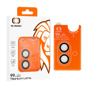 Tempered glass Tel Protect Titanium Lens 99% AR on camera for Iphone 16/16 Plus transparent (lens 2 pcs)