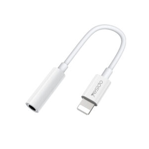 Yesido Adapter YAU31 Audio Bluetooth - Lightning to jack 3,5mm - white