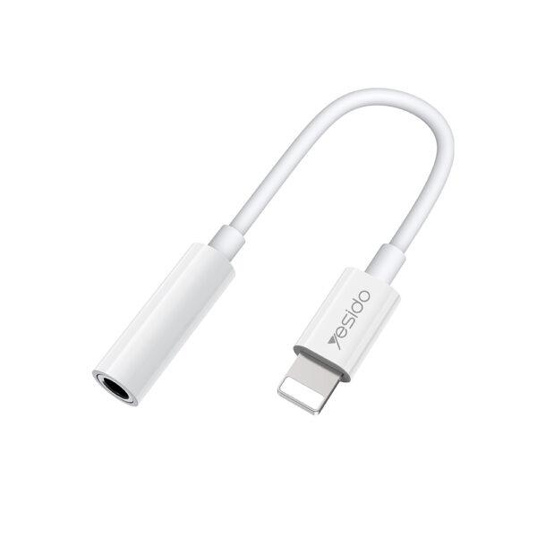 Yesido Adapter YAU31 Audio Bluetooth - Lightning to jack 3,5mm - white