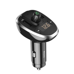 Yesido Transmitter FM Y39 MP3, Bluetooth - 2xUSB + microSD - 10W black