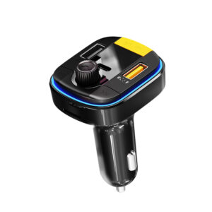 Yesido Transmitter FM Y45 MP3, Bluetooth - 2xUSB + Type C + microSD - QC 18W PD 20W black