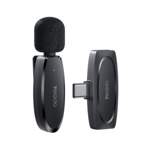 Yesido Lavalier wireless microphone KR11 Type C black