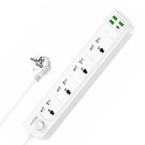 Yesido Power strip MC20 - 4 outlets 230V + 3xUSB + Type C - 2 metres white