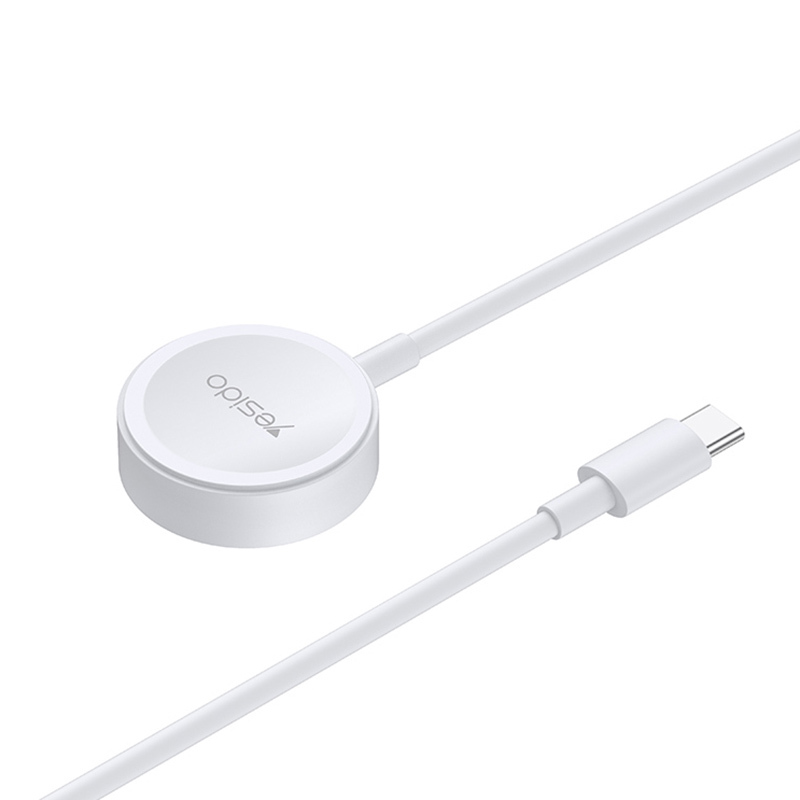 Yesido Induction charger CA112 Type C for Apple Watch smartwatch white