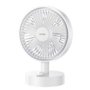 Yesido Fan YF12 with Type C cable white
