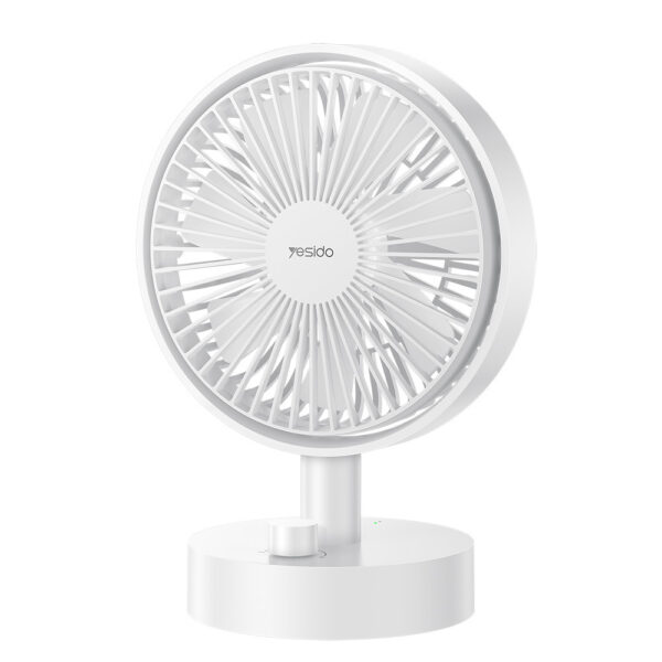 Yesido Fan YF12 with Type C cable white