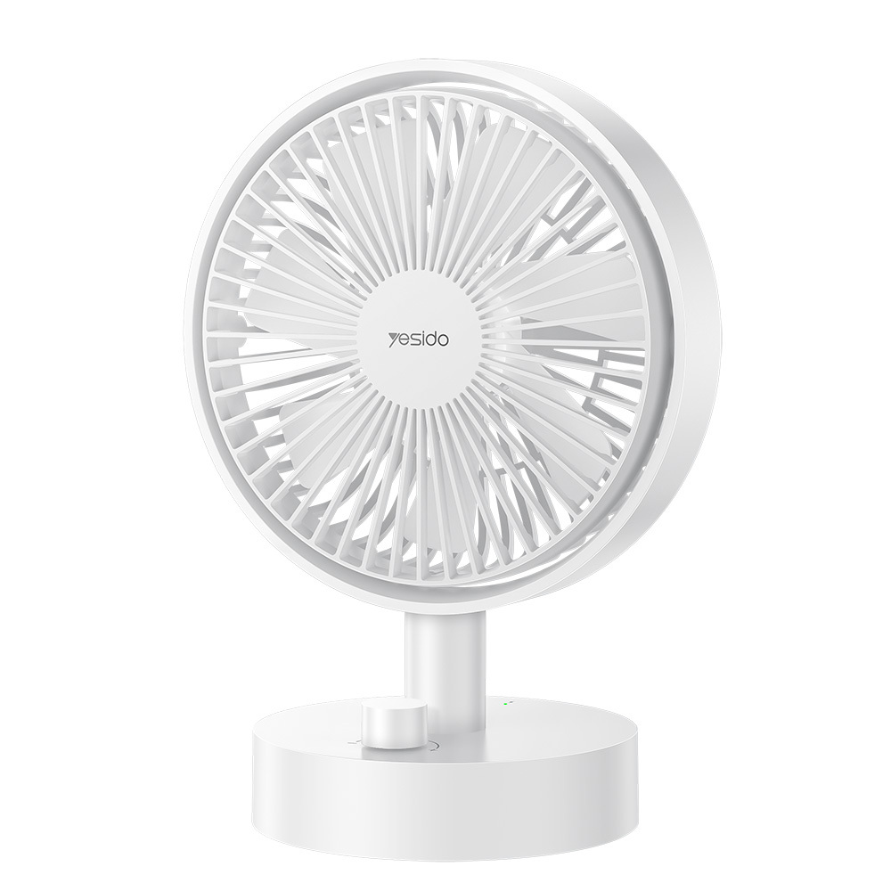 Yesido Fan YF12 with Type C cable white
