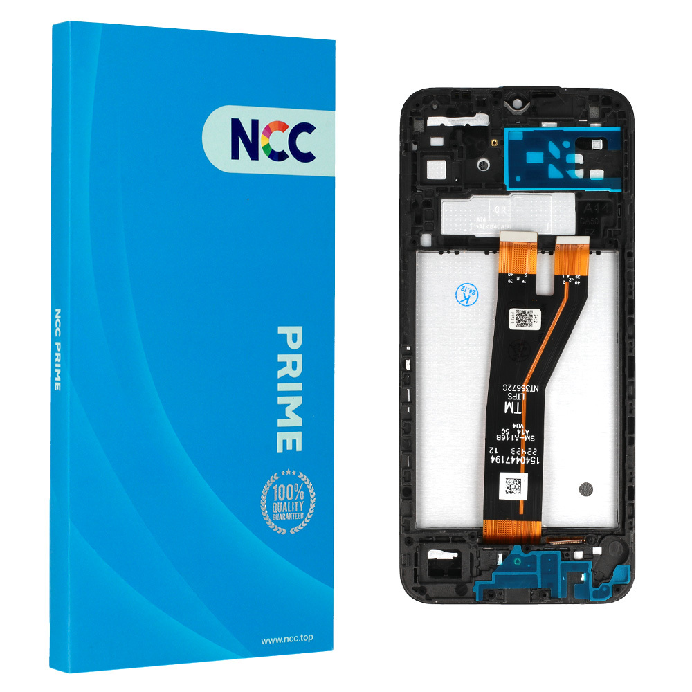 LCD Display NCC for Samsung Galaxy A14 5G (A146B/146M) black with frame Prime