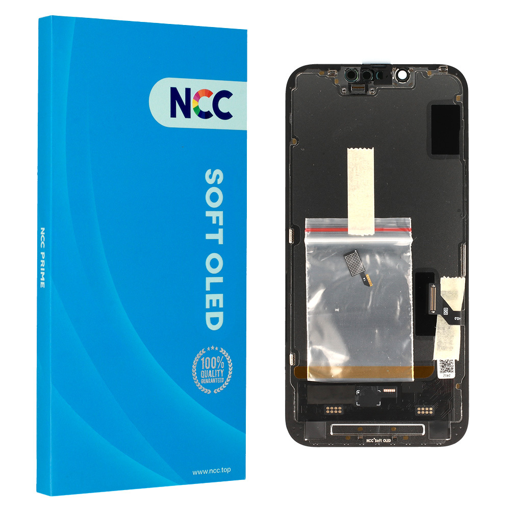 Soft OLED Display NCC for Iphone 14 black IC