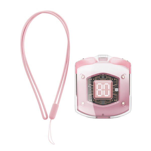 Rock Bluetooth earphones TWS Air Bubble pink