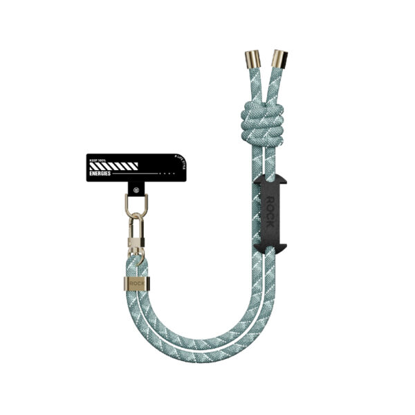 Rock Universal phone lanyard short, wrist strap blue