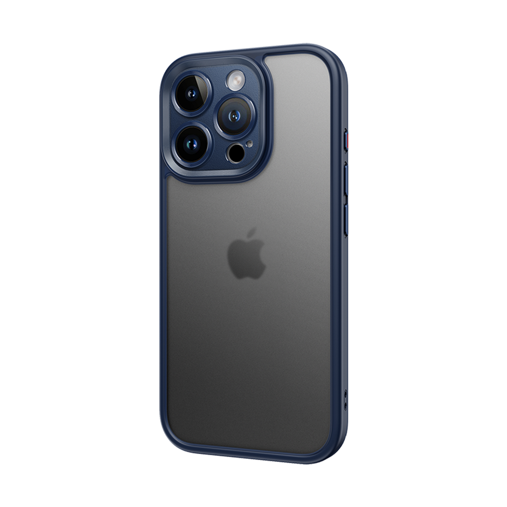 Rock Guard Touch Matte Series Case for Iphone 16 Pro blue