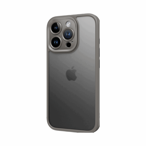 Rock Guard Touch Matte Series Case for Iphone 16 Pro Max grey