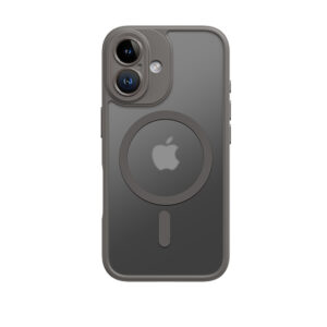 Rock Guard Touch Matte Series Magnetic Case for Iphone 16 grey
