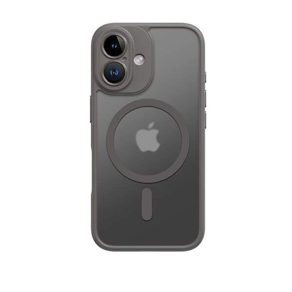 Rock Guard Touch Matte Series Magnetic Case for Iphone 16 grey