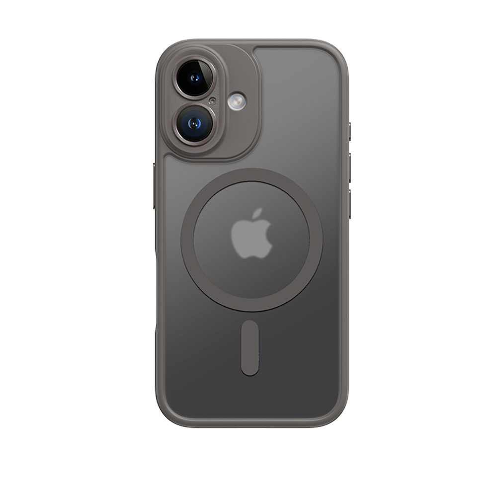 Rock Guard Touch Matte Series Magnetic Case for Iphone 16 grey