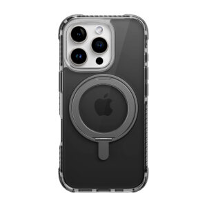 Rock Rotating Stand Crystal Series Magnetic for Iphone 16 Pro Max black