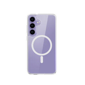 Rock Crystal Transparent Series Magnetic Case for Samsung Galaxy S25 transparent