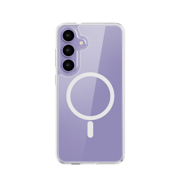 Rock Crystal Transparent Series Magnetic Case for Samsung Galaxy S25 Plus transparent
