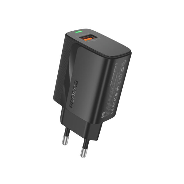 Foneng Wall charger EU64 - USB - 18W black