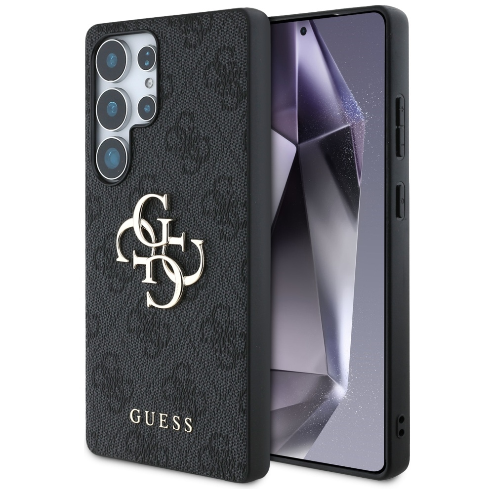 Original Case GUESS Big 4G Classic Logo for Samsung Galaxy S25 Ultra black